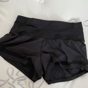 Lululemon Black Running Shorts